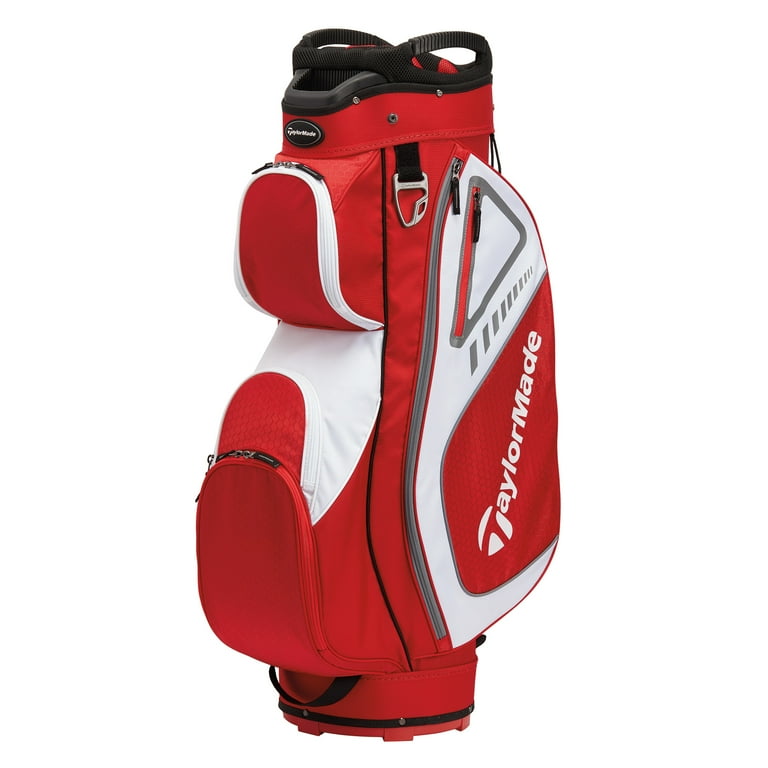 TaylorMade Select ST Cart Golf Bag Red/White 