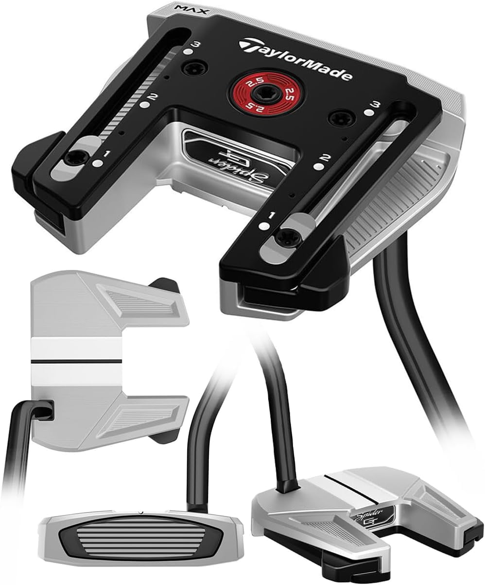 TaylorMade Spider GT Max Putter, Single Bend, 34 Inch, Left Handed