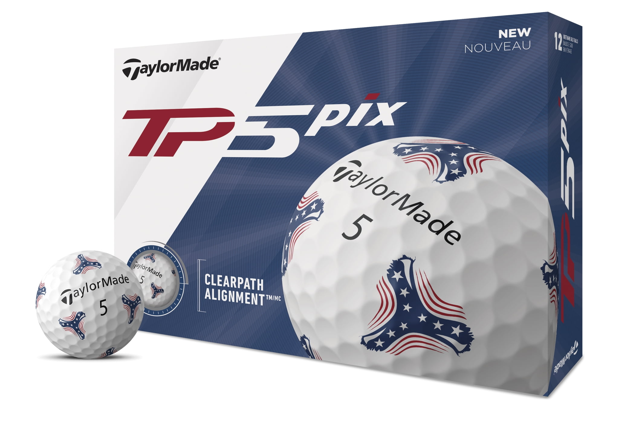 テーラーメイド　TP5　PIX　2ダース TaylorMade 【2ダースセット】テーラーメイド ゴルフ New TP5