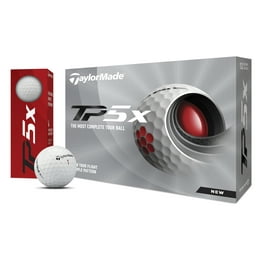 TaylorMade TP5x Pix Golf Balls White, 5-Layer Construction