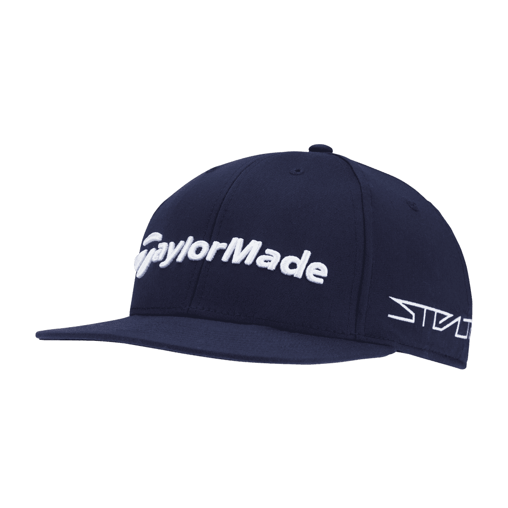 Taylormade Tour Flatbill 2023 Golf Cap - Navy Taylormade Tour Flatbill 2023 Golf Cap - Navy