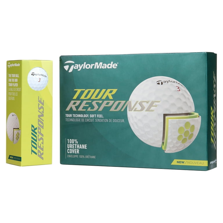 Taylormade Tour Response Golf Balls - White Taylormade Tour Response Golf Balls - White