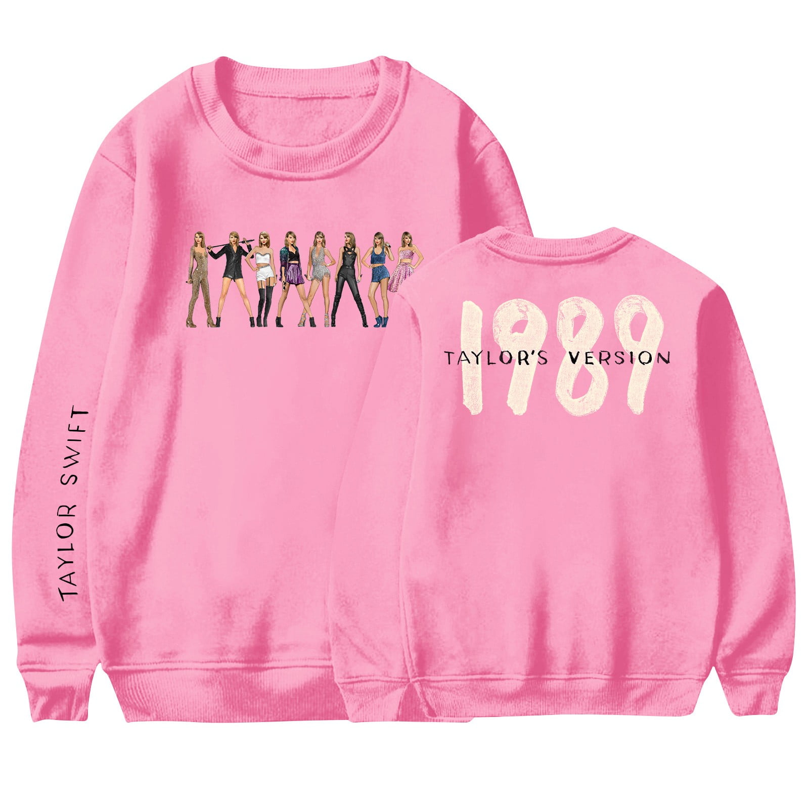 TaylorSw1ft Merch Women'S Autumn and Winter Round Neck Long Sleeve T