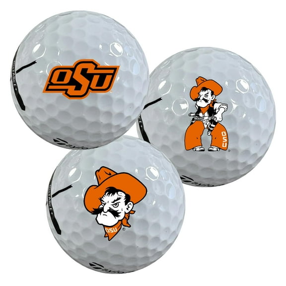Taylormade Distance+ Golf Balls Oklahoma State Cowboys Edition 12-Pack (Dozen)