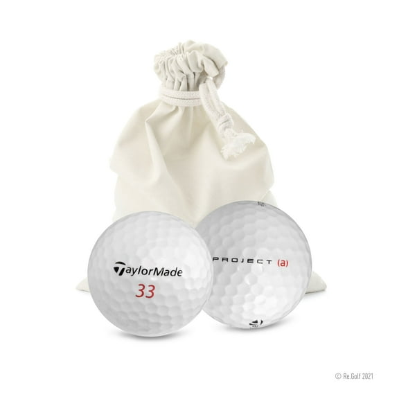 Taylormade Project A - Quantity 12 in Eco-Friendly Bag (Professionally Recycled)