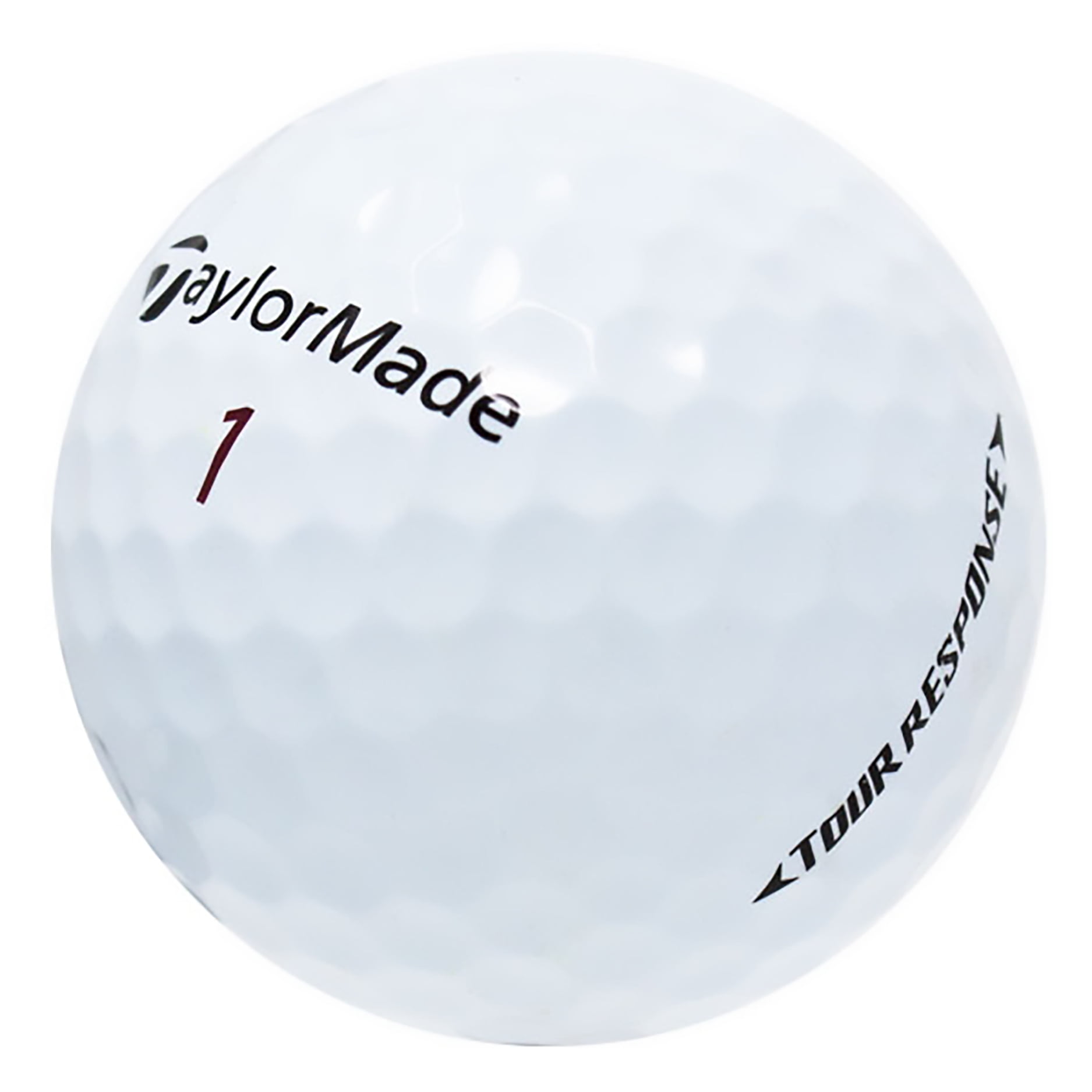 Taylormade Tour Response, Golf Balls, Mint, 5a, AAAAA Quality, 50 Pack, White
