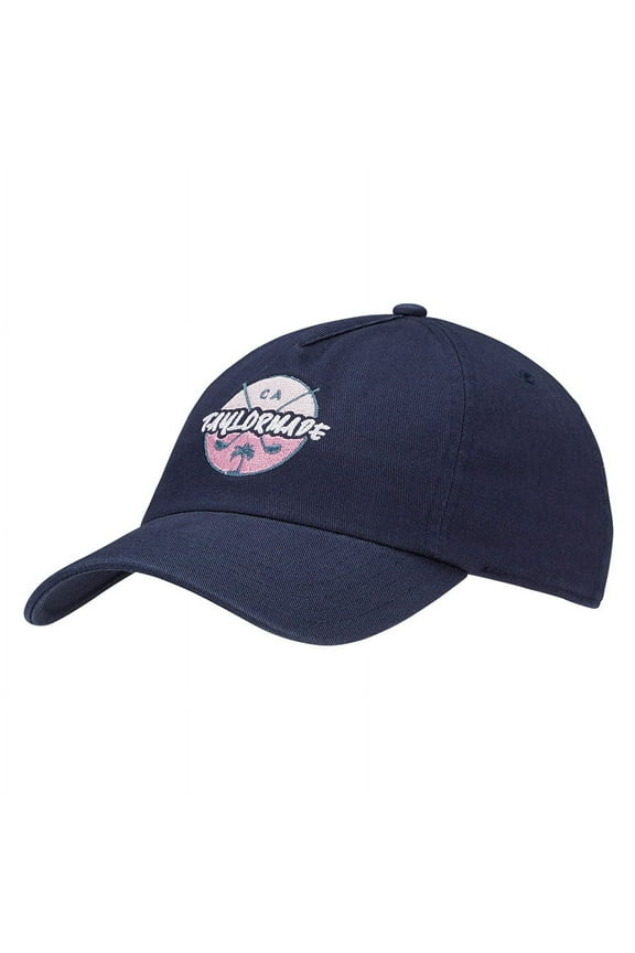 Womens Fashion 5 Panel Hat Adjustable Cap - New - Navy