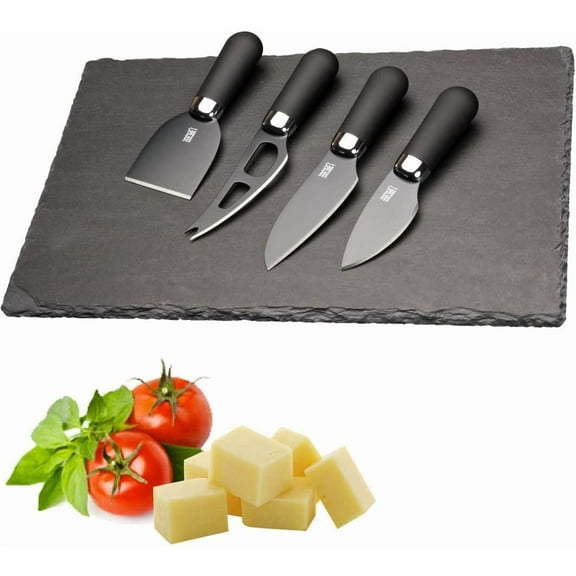 Taylors Eye Witness - BROOKLYN CHROME CHEESE SET W/SLATE BOARD