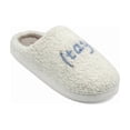thumbnail image 1 of Taylors Slippers for Women Men,Cute House Slippers,Warm Plush Winter Slip on Comfy Bedroom Shoes,Indoor Comfy Fuzzy Fluffy Flat Slides, 1 of 6