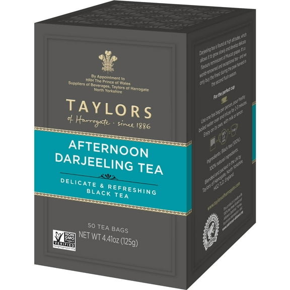 Taylors of Harrogate Afternoon Darjeeling, 50 Teabags