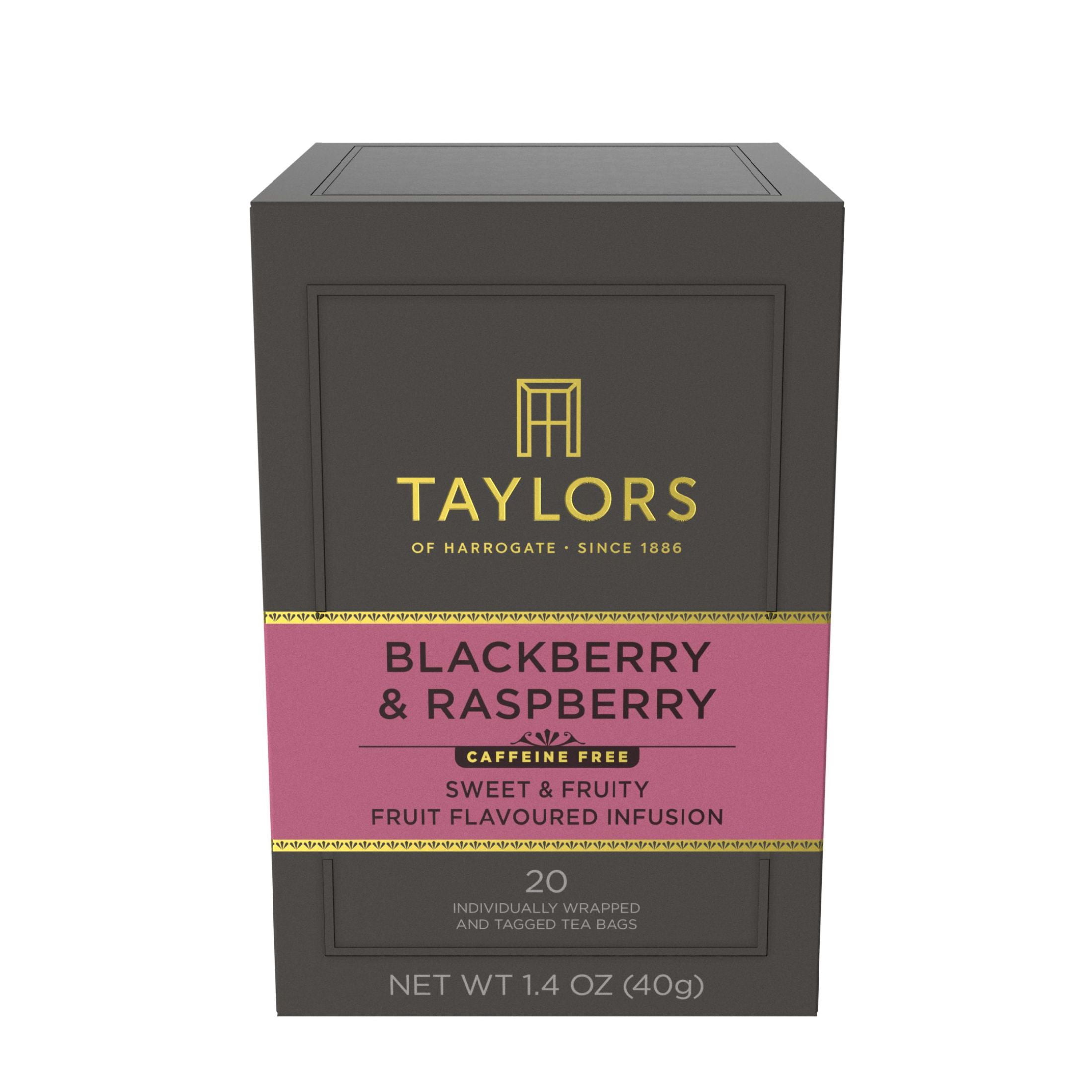 Taylors of Harrogate Blackberry & Raspberry, Herbal Tea