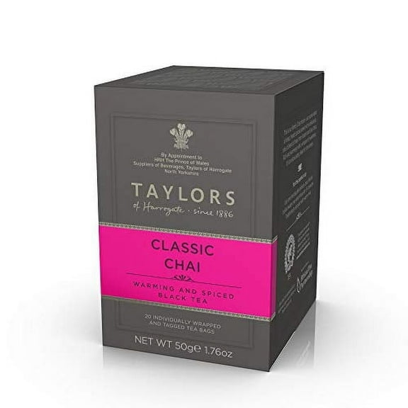 Taylors of Harrogate Classic Chai Tea, 20 Count