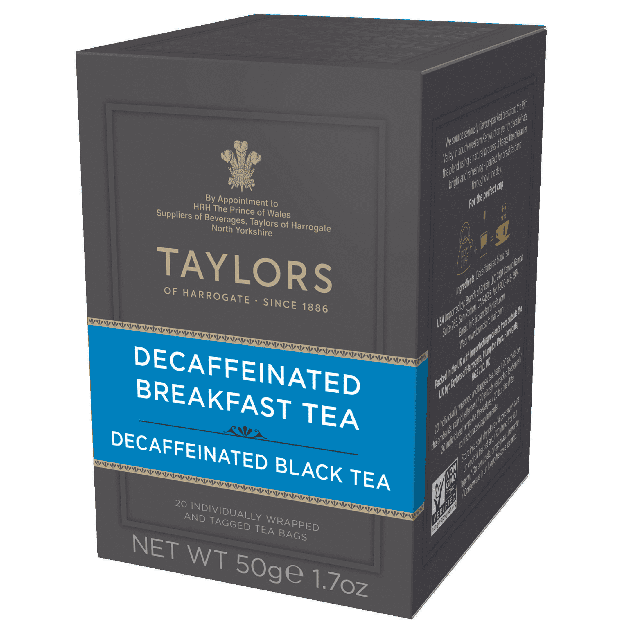 Taylors of Harrogate Lemon & Ginger Tea, Tea Bags, 20 Ct