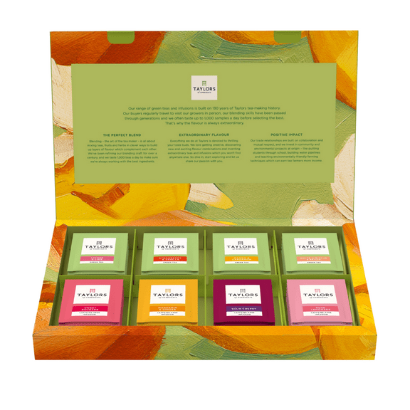 Taylors of Harrogate Green Tea & Herbal Infusions Variety Box, 48 Count