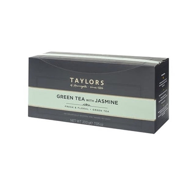 Taylor Assorted Tea Taylors of Harrogate Green Tea with Jasmine, 100 Tea Bags - Walmart.com