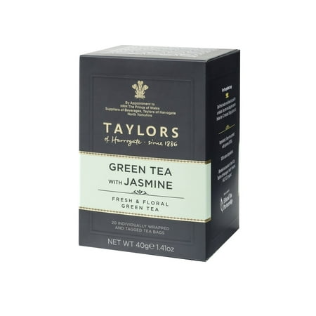 Taylors Of Harrogate Green Tea With Jasmine, 20 Tea Bags