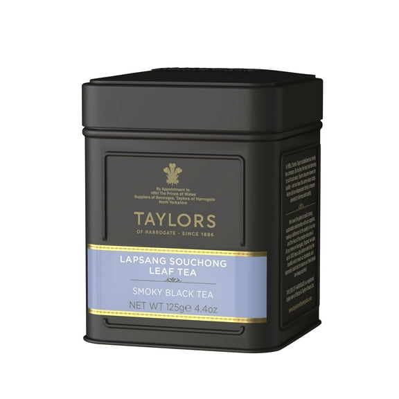Taylors of Harrogate Lapsang Souchong Loose Leaf Black Tea, 4.41 Ounce Tin