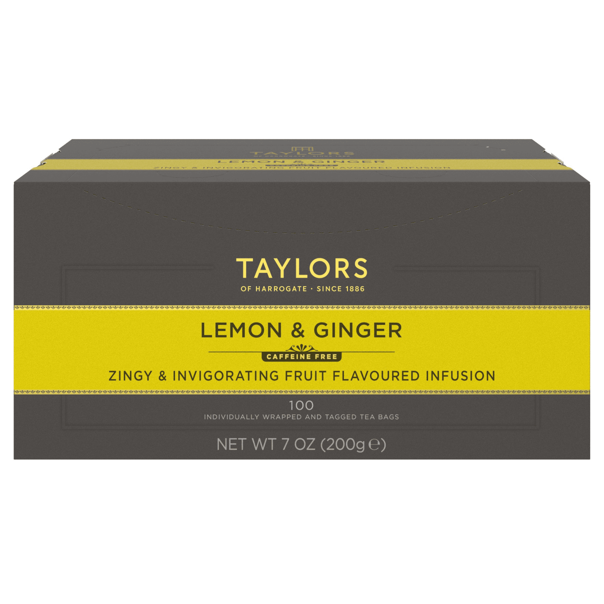Taylors of Harrogate Lemon & Ginger Tea, 100 Tea Bags