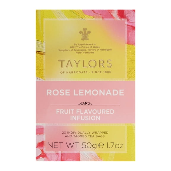 Taylors of Harrogate Rose Lemonade Fruit Infusion 1.7 oz.