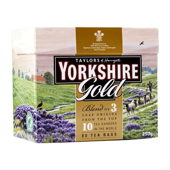 Taylors of Harrogate Yorkshire Gold, 80 Teabags (Pack of 3)