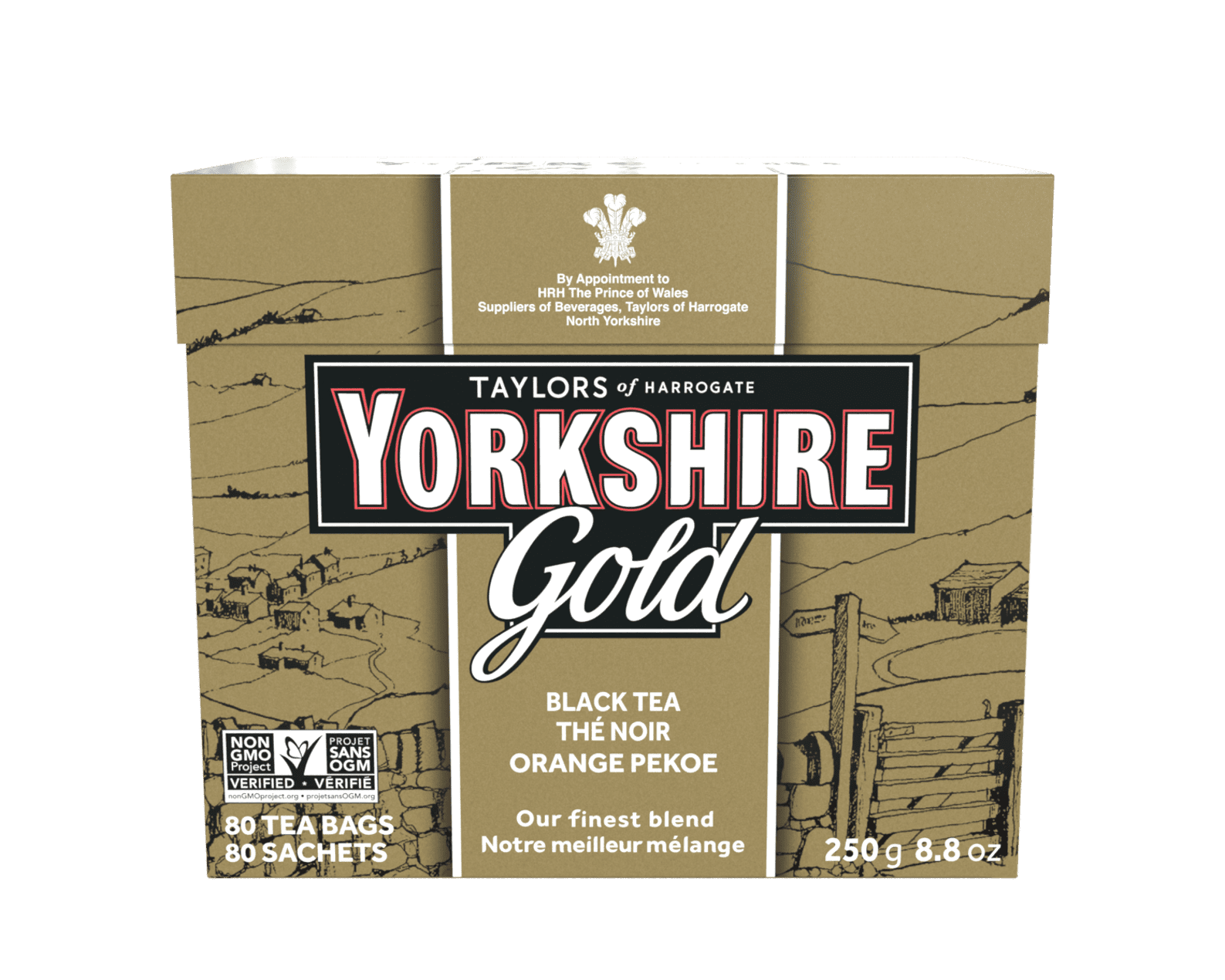 Amazon.com : Taylors of Harrogate Yorkshire Gold Tea Bags 80