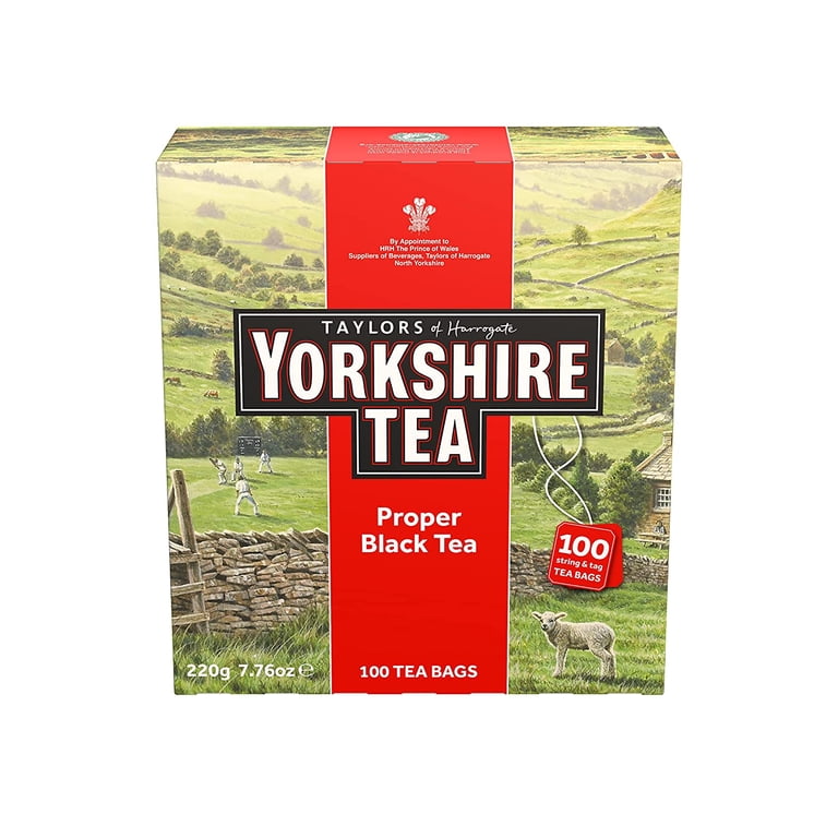 Taylors of Harrogate Yorkshire Red Tea, English Blend, Unwrapped