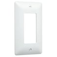 thumbnail image 1 of Taymac 5000W Masque 1 Gang Rocker / Gfi Wall Plate - White, 1 of 2