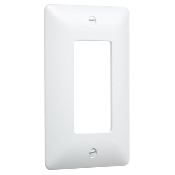 Taymac 5000W Masque 1 Gang Rocker / Gfi Wall Plate - White