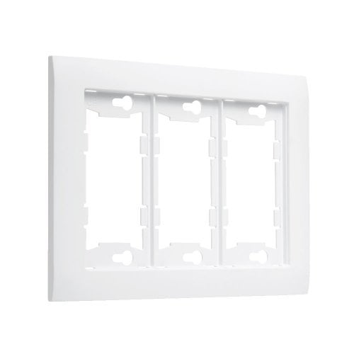 Hubbell A3000W Taymac Allure Nonmetallic Wallplate Frame with Gang White