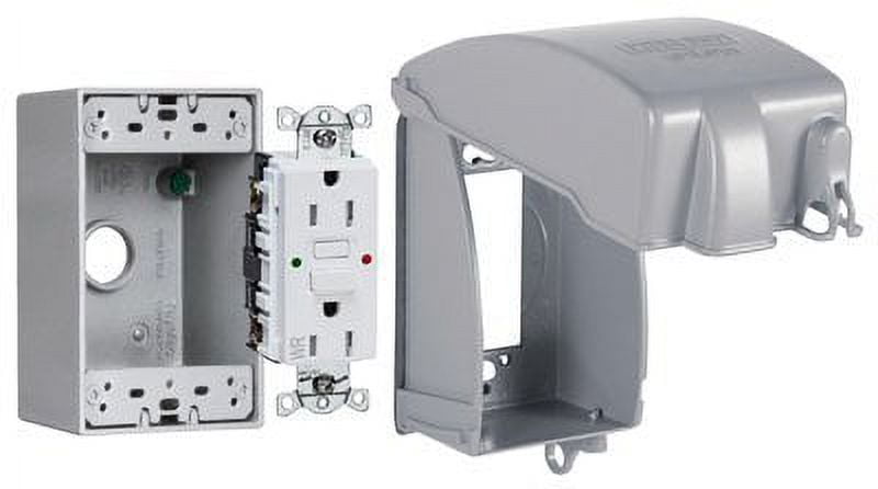 Taymac MKG4280SS Receptacle Kit, Vertical, GFCI - Quantity 4