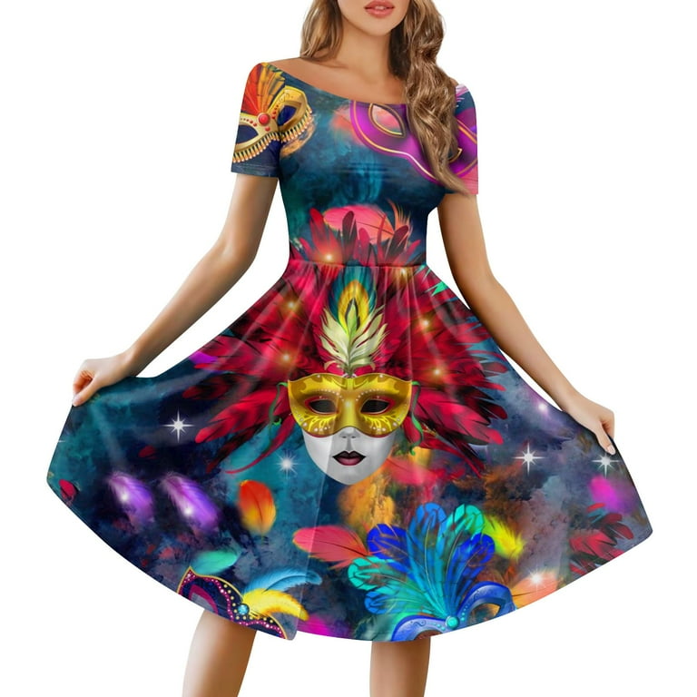Mardi gras cocktail dress cheap