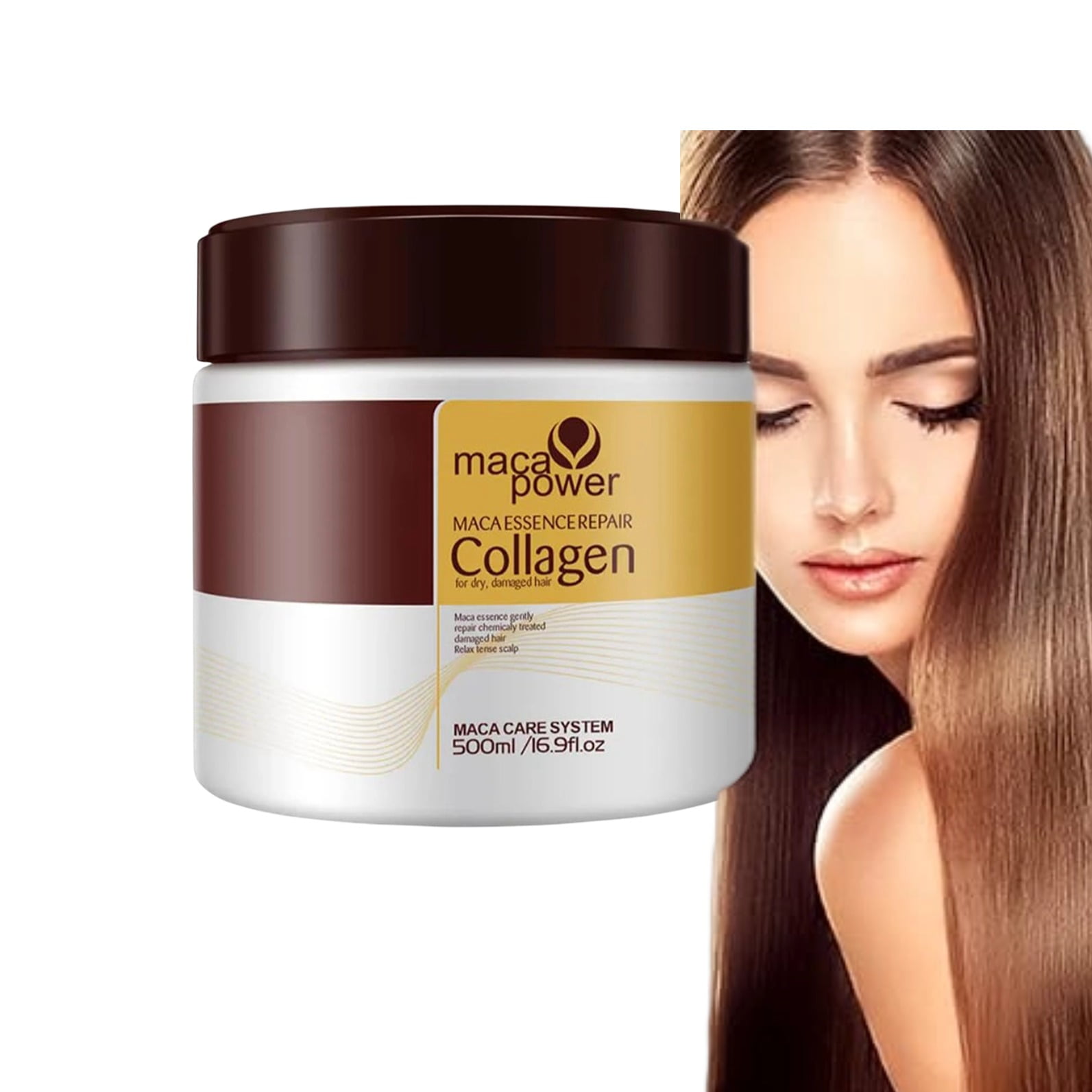 Taymeis Hair Repair Mask Deep Conditioning MACA Collagen for Dry