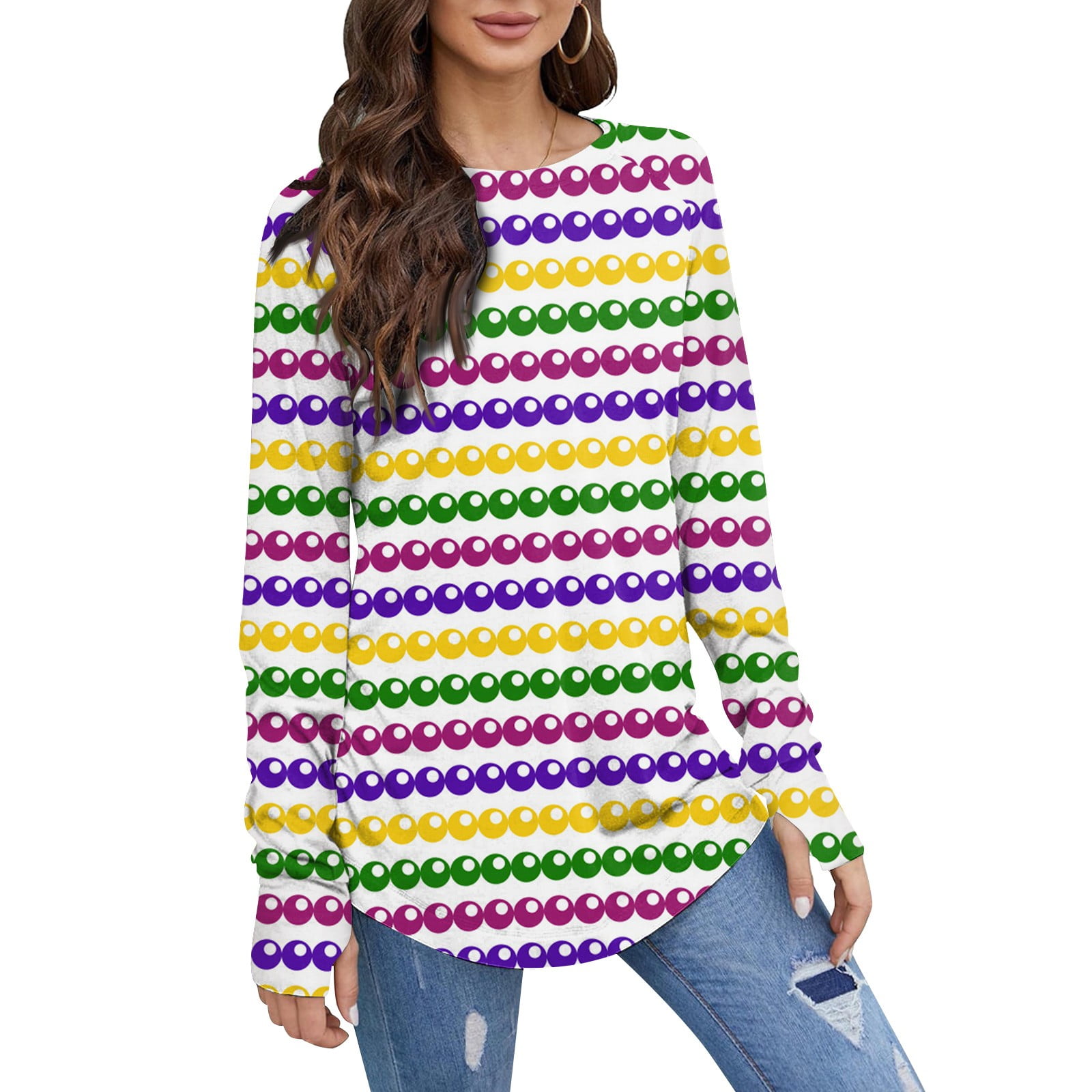 dressy mardi gras tops