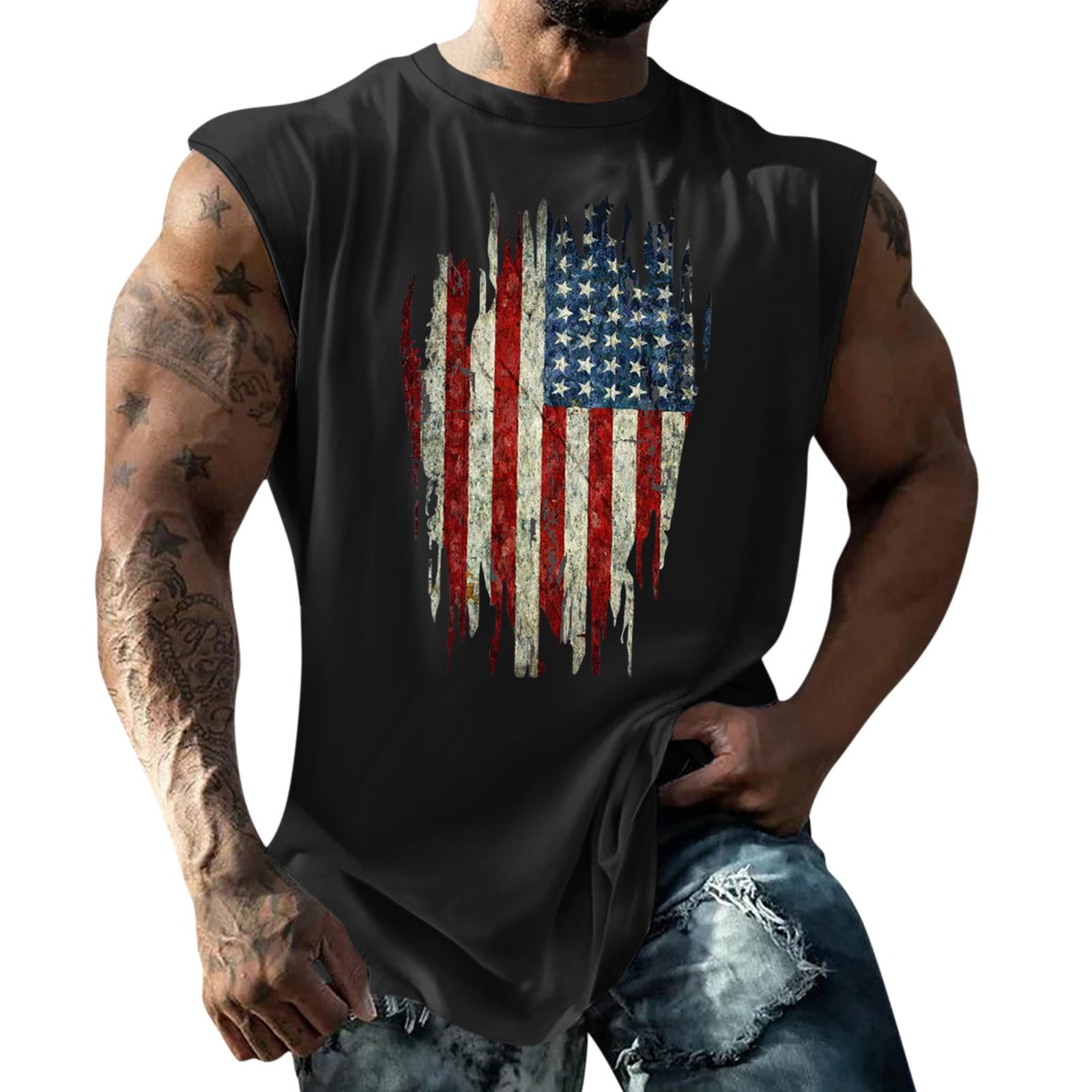 4th of july sleeveless shirts