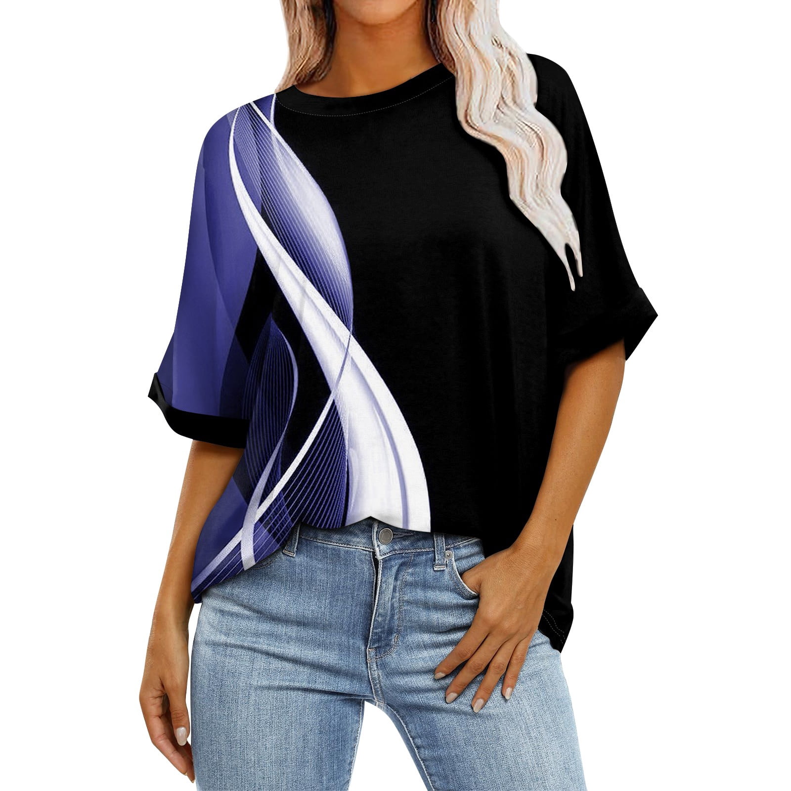 STELLE Women’s Soft Modal Cotton Short Sleeve T-Shirt – Casual Breathable Crewneck Tee For Summer, Lounge, Yoga & Everyday Wear