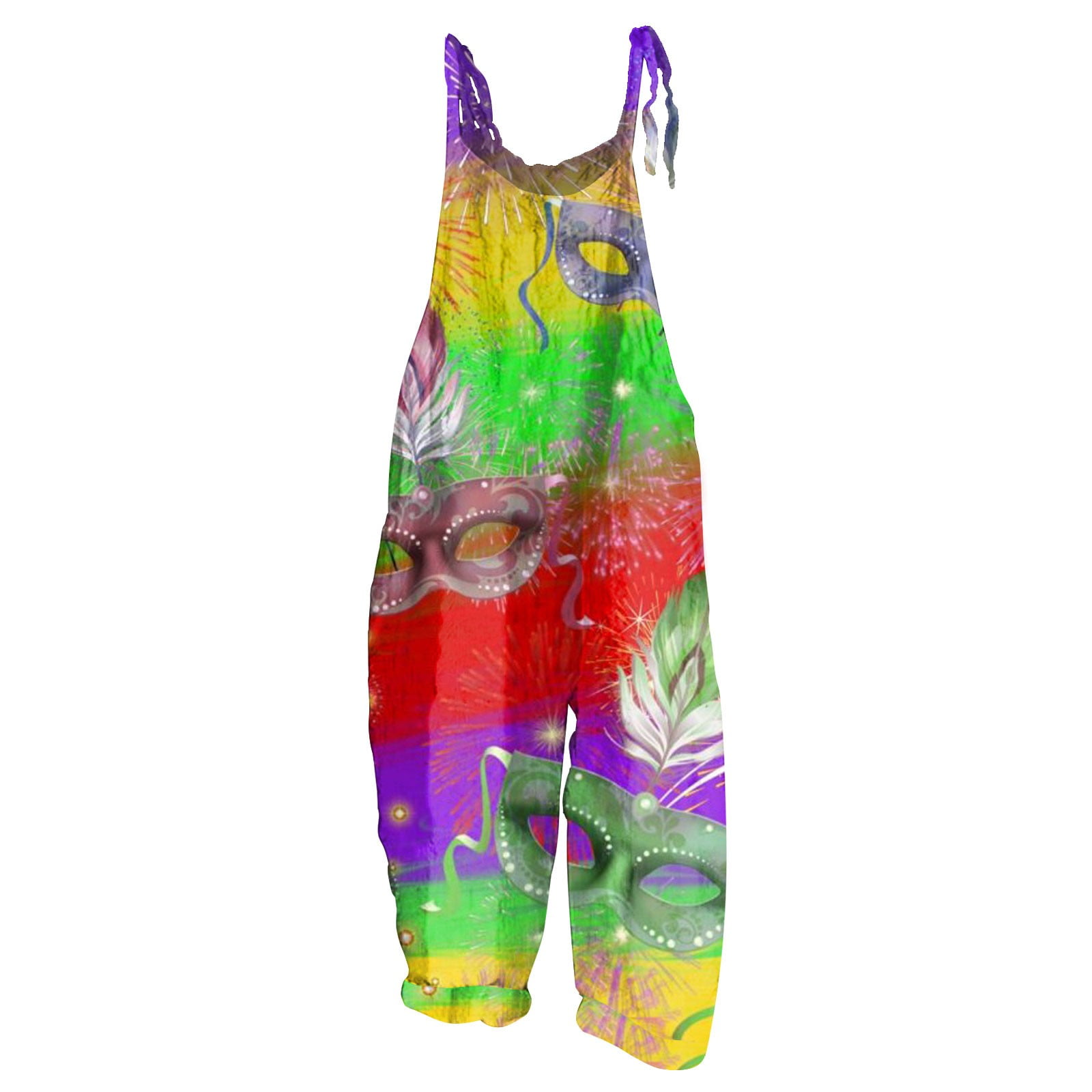 mardi gras green jumpsuit