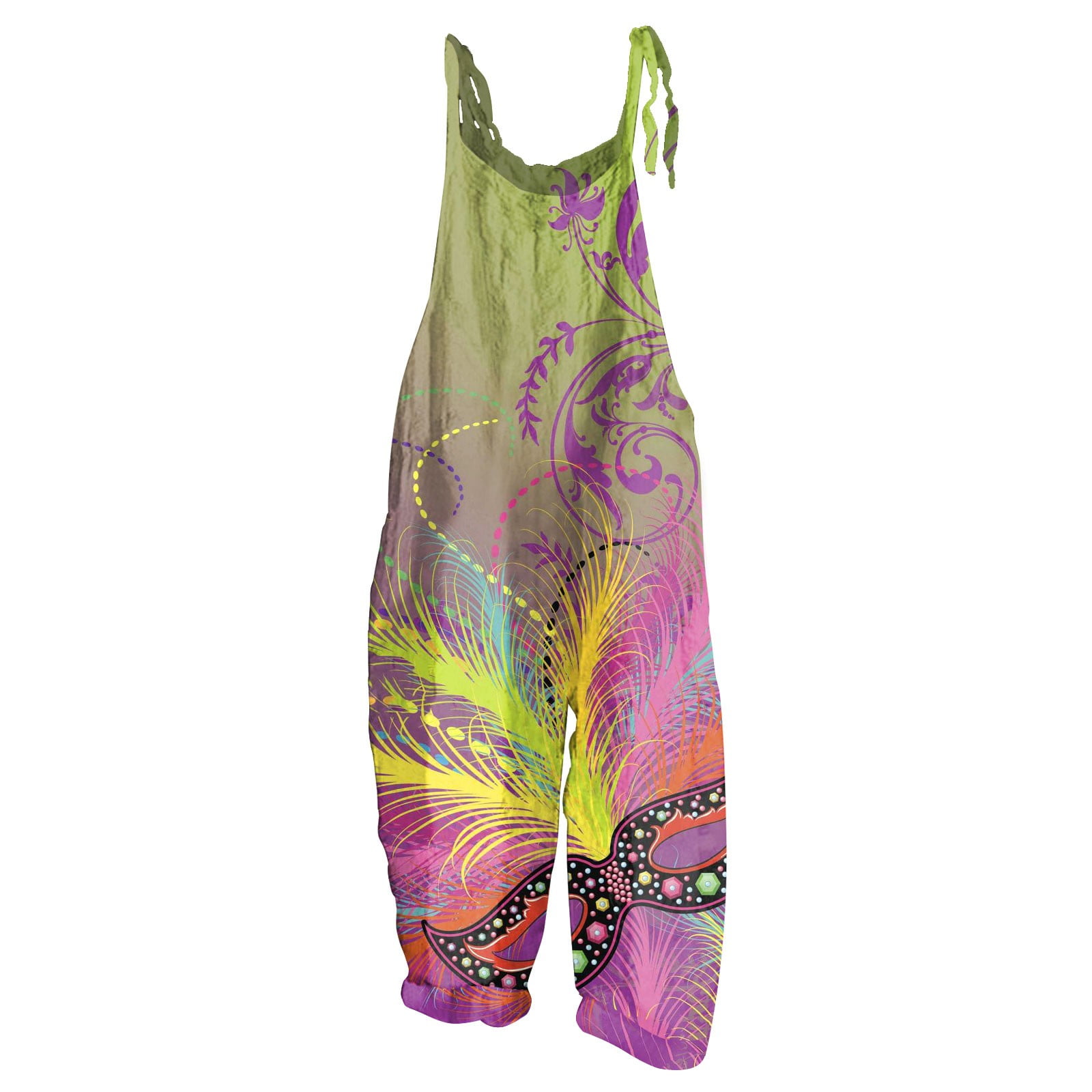 mardi gras jumpsuit men