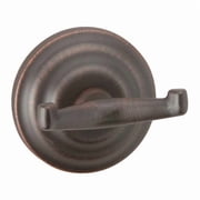 Taymor Bathroom Hook,Zinc,Bronze,2 7/8 in W 04-BRN6202