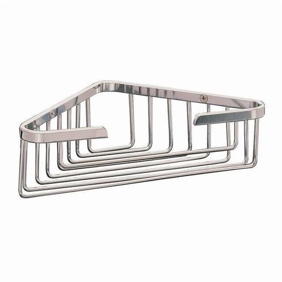 Taymor Corner Shower Basket,Brass,8 1/4 in W 05-1086S