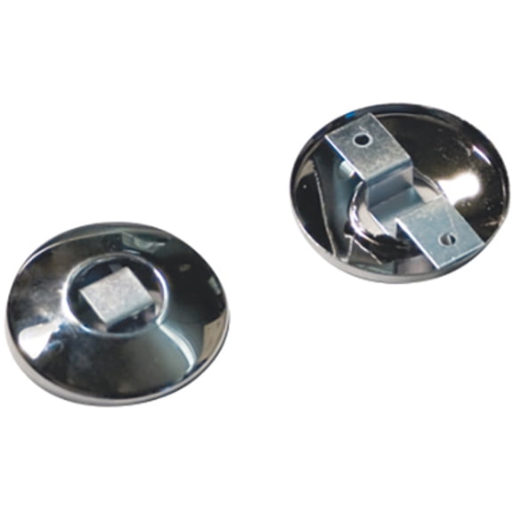 Taymor Rod Flanges, Bathroom, Polished Chrome, PR 01-9659