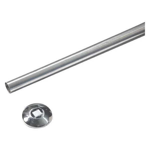 Taymor Rod Flanges, Bathroom, Polished Chrome, PR 01-9659