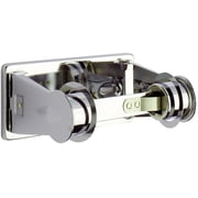 Taymor Toilet Paper Holder,Double Post,Silver 01-F1015