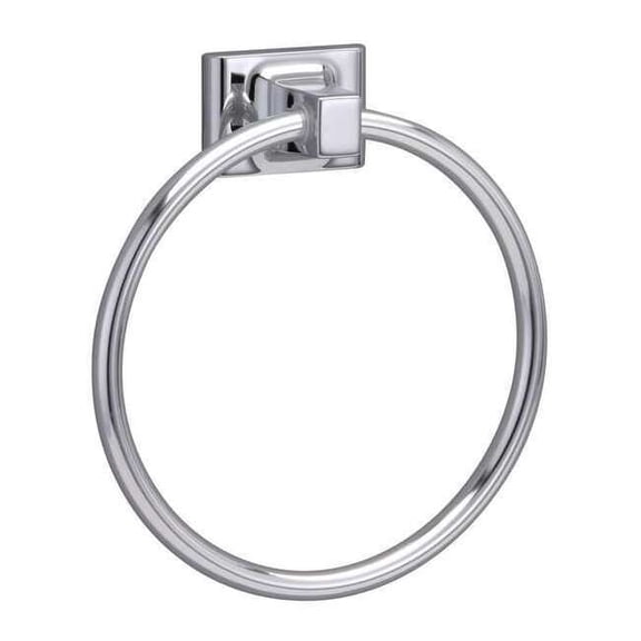 Taymor Towel Ring,Polished Chrome,Sunglow,6 In 01-9404