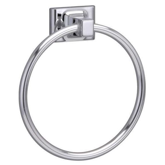 Taymor Towel Ring,Polished Chrome,Sunglow,6 In 01-9404