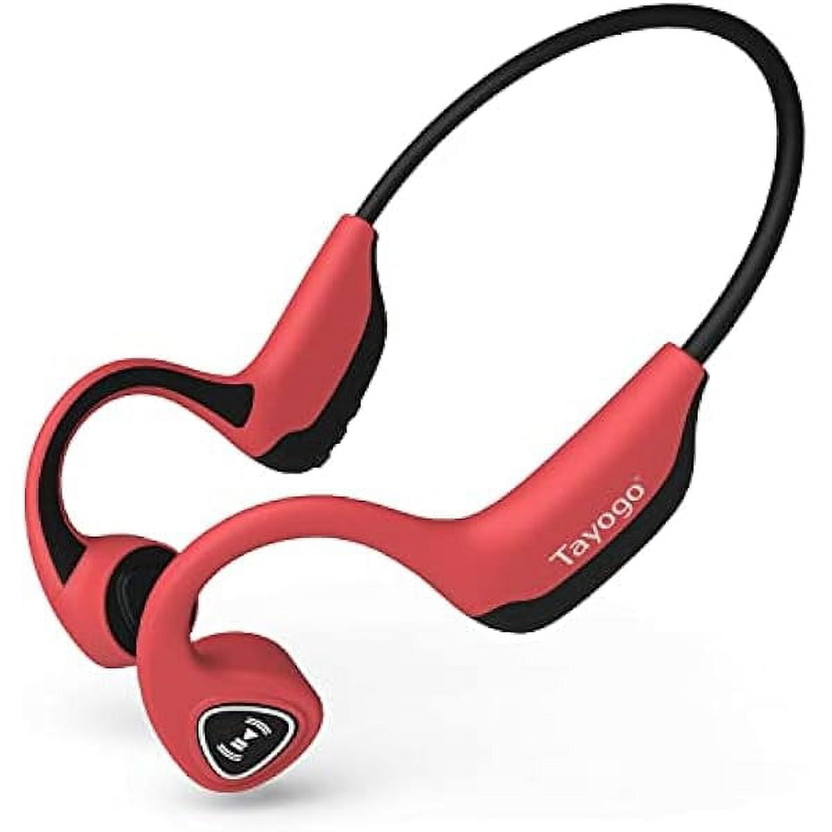 Tayogo Bone Conduction Headphones, Wireless Bluetooth Bone