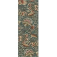 thumbnail image 1 of Tayse Area Rugs: Capri Rug: CPR1009 Blue: 2'3'' x 7'7'' Runner, 1 of 3