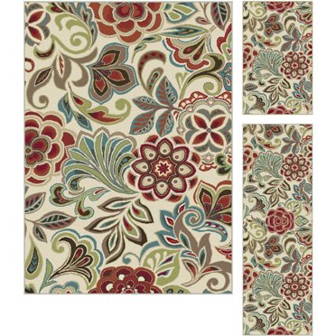 Nourison Jubilant Farmhouse Ivory Beige 5'3