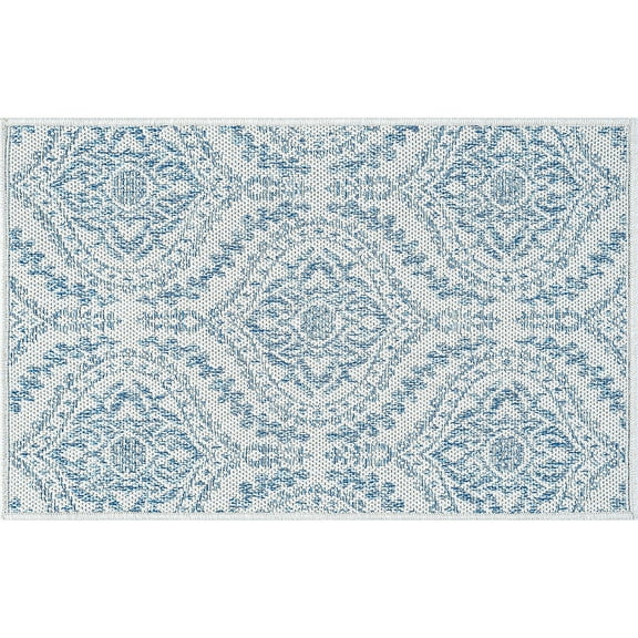 Tayse Denver Area Rug DEN1100 Transitional Cream Bulbs Curves 2' x 2' 11" Rectangle