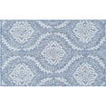 thumbnail image 1 of Tayse Denver Area Rug DEN1101 Transitional Blue Half-Brick Angled 2' x 2' 11" Rectangle, 1 of 2