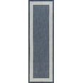 thumbnail image 1 of Tayse Eco Area Rug ECO1105 Transitional Navy Faded Shaded 2' 2" x 7' 3" Rectangle, 1 of 2